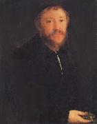 AMBERGER, Christoph Portrait of Cornelius Gros oil painting artist